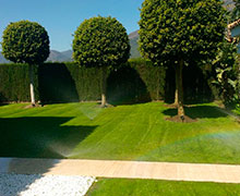 Instalación de sistema de riego