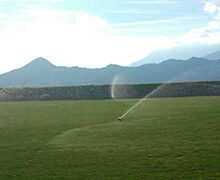 Instalación de sistema de riego